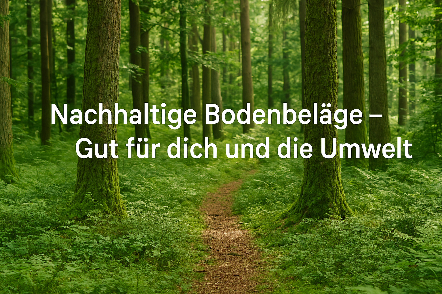 Nachhaltige Bodenbeläge – Gut für dich und die Umwelt