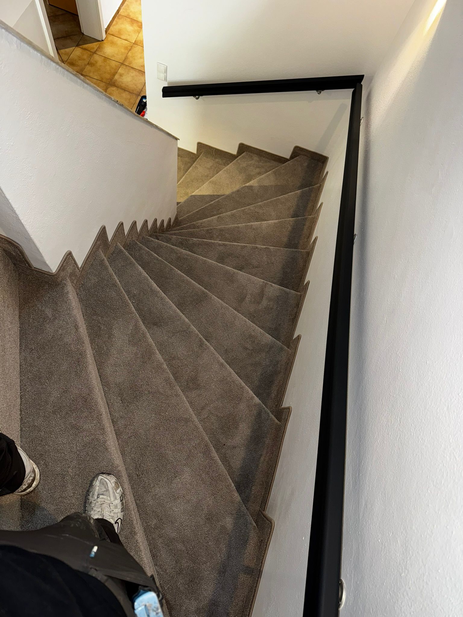 Neue Teppichstufen – Treppensanierung in Herrsching am Ammersee